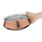 Olympia Large Handi Serving Dish Copper 1.5Ltr - FE299