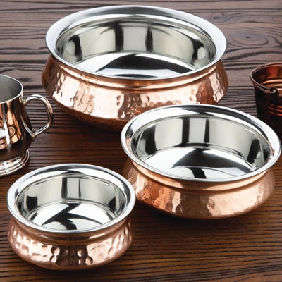 Olympia Large Handi Serving Dish Copper 1.5Ltr - FE299
