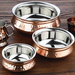 Olympia Large Handi Serving Dish Copper 1.5Ltr - FE299