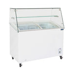 Polar G-Series Display Chest Freezer with Glass Surround 200Ltr - FL991