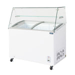 Polar G-Series Display Chest Freezer with Glass Surround 200Ltr - FL991
