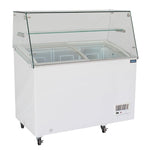Polar G-Series Display Chest Freezer with Glass Surround 270Ltr - FL992
