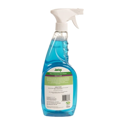 Jantex Green Glass and Stainless Steel Cleaner Ready To Use 750ml - FS413