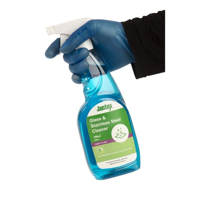 Jantex Green Glass and Stainless Steel Cleaner Ready To Use 750ml - FS413