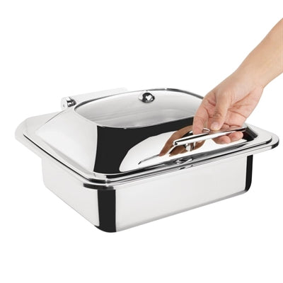 Olympia 1/2 Induction Chafer & Induction Heater Set - SA649