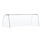 Curved Glass Sneeze Guard Assembly - FT282