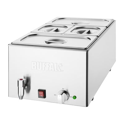 Buffalo Bain Marie with Tap and Trays - FT692
