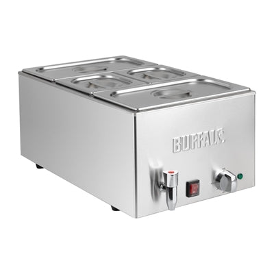 Buffalo Bain Marie with Tap and Trays - FT692