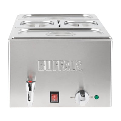 Buffalo Bain Marie with Tap and Trays - FT692