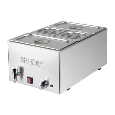 Buffalo Bain Marie with Tap and Trays - FT692