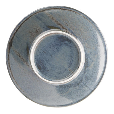 Olympia Ember Coupe Plates Blue 230mm (6 Pack) - FU171