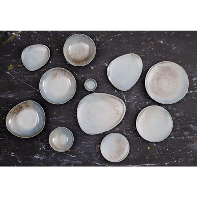 Olympia Ember Triangle Bowls Blue 245mm (4 Pack) - FU181