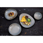 Olympia Ember Triangle Bowls Blue 245mm (4 Pack) - FU181