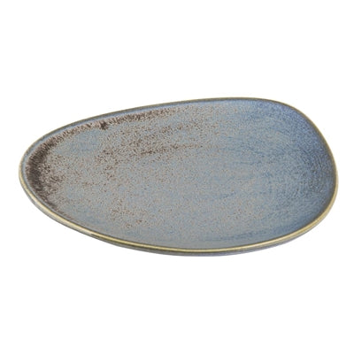 Olympia Ember Triangle Plates Blue 190mm (6 Pack) - FU180