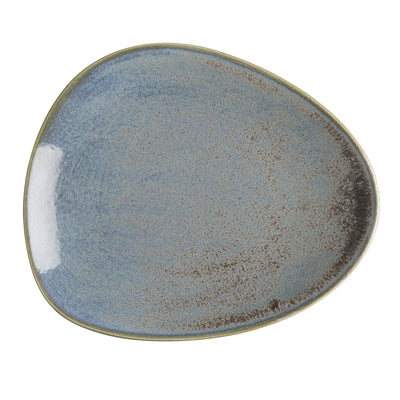 Olympia Ember Triangle Plates Blue 190mm (6 Pack) - FU180