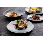 Olympia Ember Triangle Bowls Blue 245mm (4 Pack) - FU181