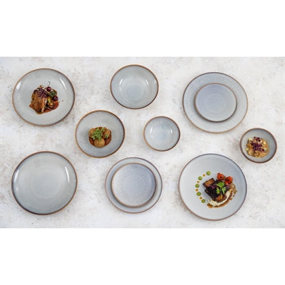 Olympia Drift Embossed Coupe Plates 280mm (4 Pack) - FU194