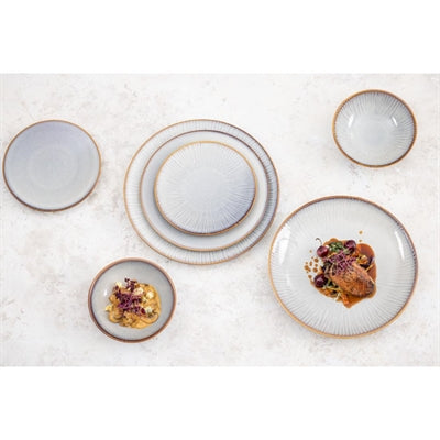 Olympia Drift Embossed Coupe Plates 180mm (6 Pack) - FU196