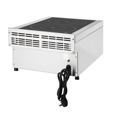 Buffalo 600 Series Double Zone Induction Hob 3kW - FU218