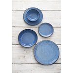 Olympia Denim Coupe Plates Blue 180mm (6 Pack) - FU220