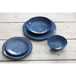 Olympia Denim Coupe Plates Blue 180mm (6 Pack) - FU220
