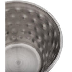 Olympia Hammered Stainless Steel Sauce Cups 115ml (12 Pack) - FU290