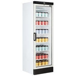 Tefcold UFFS370G Glass Door Freezer Display With 6 Shelves - Front