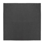 Olympia Linen Table Napkin Black 400x400mm (12 Pack) - FW697