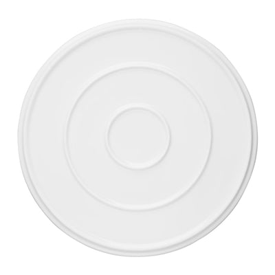 Olympia Whiteware Flat Round Plates 270mm (4 Pack) - FW814