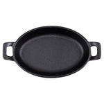 Olympia Cast Iron Oval Eared Dish 180x120mm - FW818