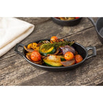 Olympia Cast Iron Oval Eared Dish 180x120mm - FW818