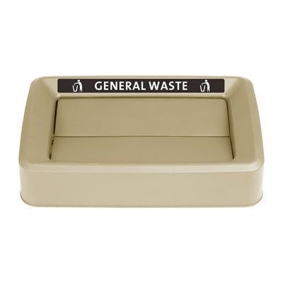 Jantex Slim Bin Lid General Waste Label - FX193