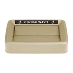 Jantex Slim Bin Lid General Waste Label - FX193