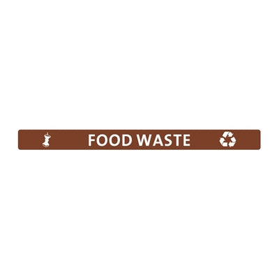 Jantex Slim Bin Lid Food Waste Label - FX195