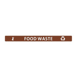 Jantex Slim Bin Lid Food Waste Label - FX195