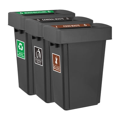 Jantex Slim Bin Mixed Recycling Label - FX196