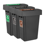 Jantex Slim Bin Lid Mixed Recycling Label - FX197