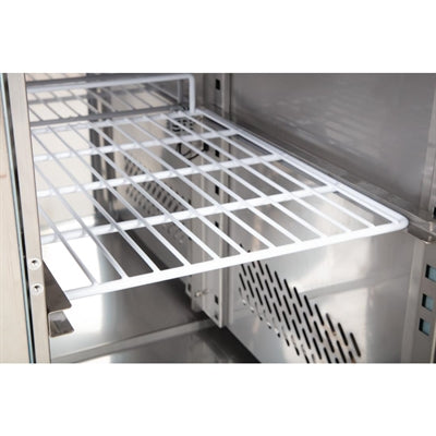 Polar U-Series Double Door Chef Base Counter Fridge - DA462