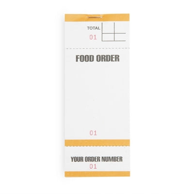 Olympia Bar Food Pad With Order Tickets Single Leaf (50 Pack) - G522