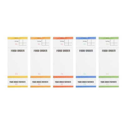 Olympia Bar Food Pad With Order Tickets Single Leaf (50 Pack) - G522