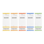 Olympia Bar Food Pad With Order Tickets Single Leaf (50 Pack) - G522