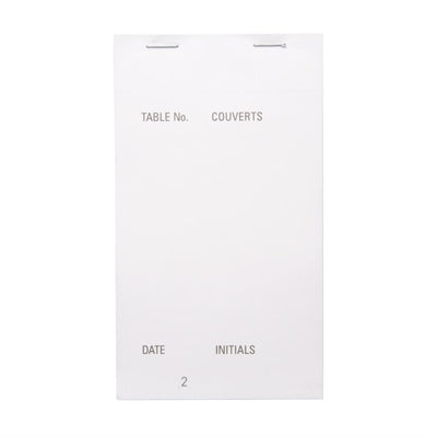 Carbonless Waiter Pad Triplicate (50 Pack) - G525
