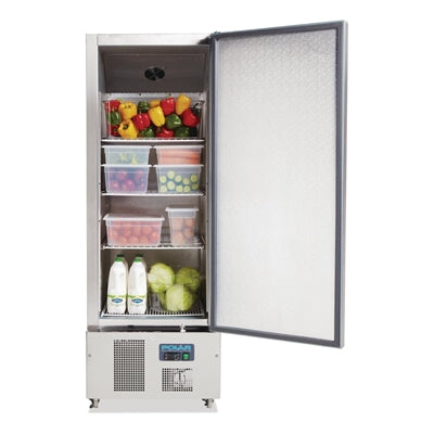 Polar G-Series Upright Slimline Fridge 440Ltr - G590