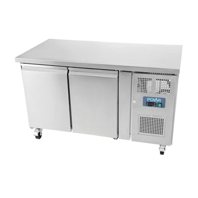 Polar U-Series Double Door Counter Fridge 282Ltr - UA047