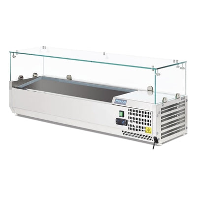 Polar G-Series Countertop Prep Fridge 5x 1/4GN - G608
