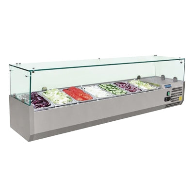 Polar G-Series Countertop Prep Fridge 7x 1/4GN - G609