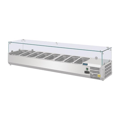 Polar G-Series Countertop Prep Fridge 8x 1/4GN - G610