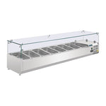 Polar G-Series Countertop Prep Fridge 8x 1/4GN - G610