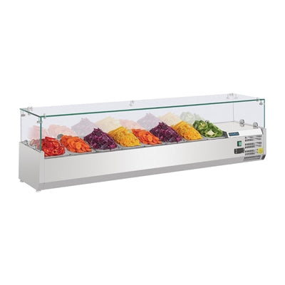 Polar G-Series Countertop Prep Fridge 8x 1/4GN - G610