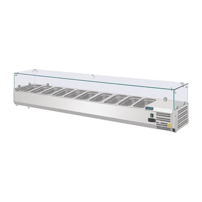 Polar G-Series Countertop Prep Fridge 10x 1/4GN - G611
